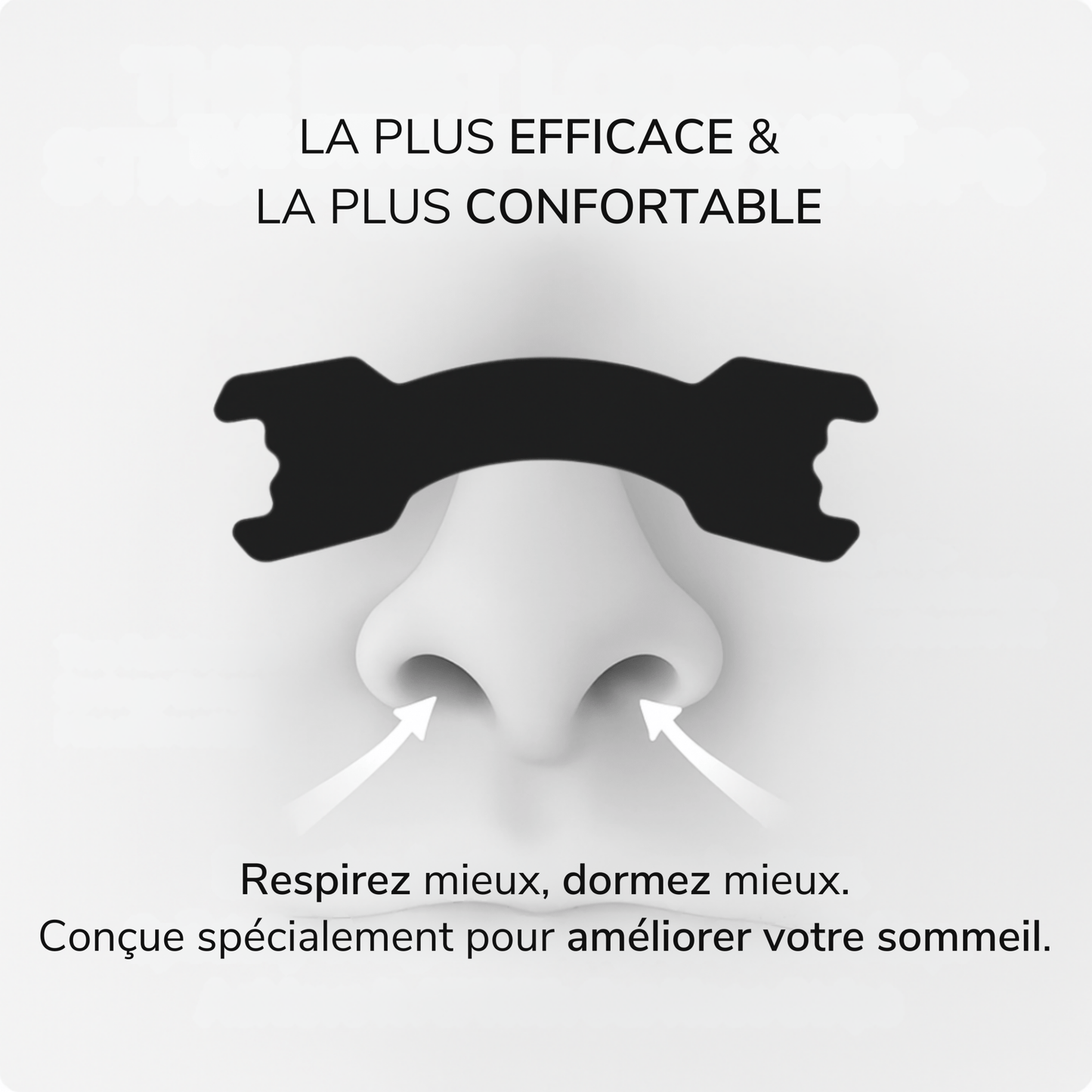 Bandes Nasales Premium - Mieux Respirer en 30s